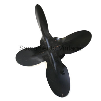 [05776] FAN & HUB- 4 BLADE 15-3/4" 4 BOLT HUB 1937-39