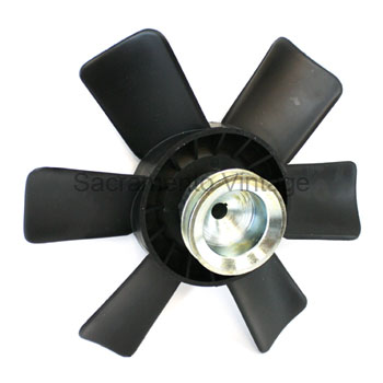 [00466-2] FAN AND HUB- 6 BLADE NYLON W/ MACHINED STEEL HUB 1928-31