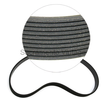 [03717-36] FAN BELT- 36 inch W/ PUMP MICRO BLACK - 10 RIB MICRO GROOVE