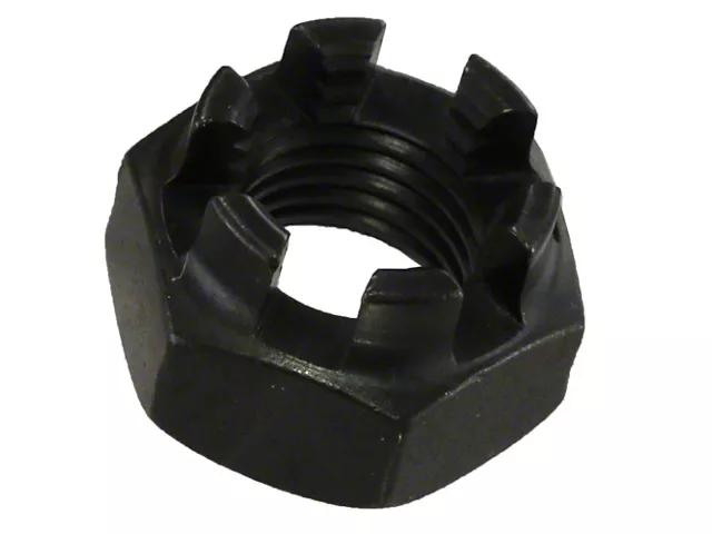 [03694-2] FAN SHAFT CASTLE NUT-  7/16