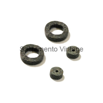 [00031-6] FELT WASHER SET- (4) 1928-36 for SPINDLE BOLTS AND BRAKE WEDGE OPERATING PINS