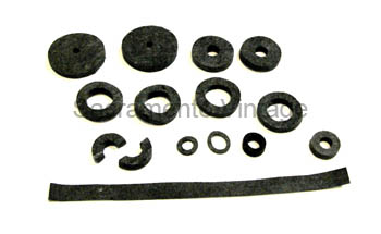 [03160] FELT WASHER SET- CHASSIS, ENGINE 1909-27 
