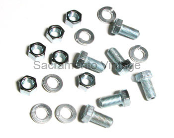 [01083-1] FENDER BRACE TO FRAME BOLT KIT FOR STAMPED STEEL BRACES (2) 1928-31