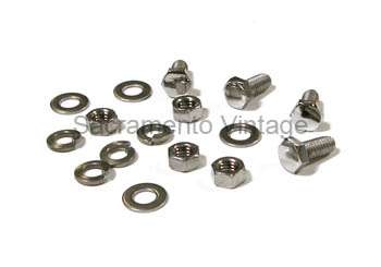 [08115-5] FENDER BRACE BOLTS- (f) pol/hex 1953-56