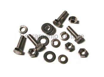 [08127-6] FENDER BRACKET BOLTS- s/s hex 1953-56