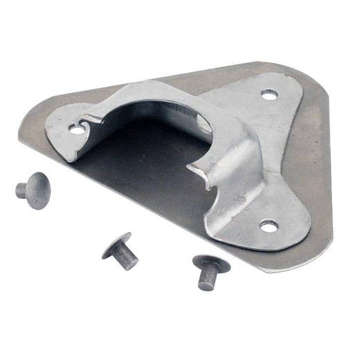[04350-3] FENDER BRACKET- 1915-16 3-HOLE W/ PLATE