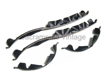[06462] FRONT FENDER MOLDING TRIM SET- STAINLESS  passenger 1936