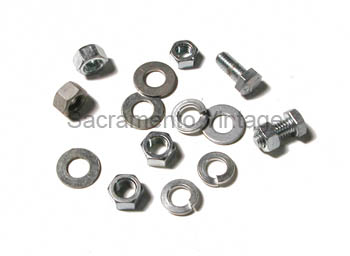 [08128] FENDER ROD HARDWARE plain 1953-56