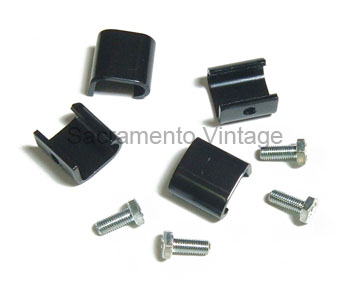 [06463-5] FENDER TO GRILLE CLIPS (4) 1946-48