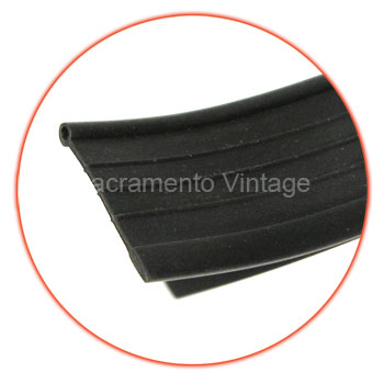 [06461-3] FENDER WELT- RUBBER  W/ 1/4"  BEAD  8' ROLL