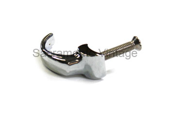 [00862] FINGER PULLS- W/ SCREWS (SET OF 2) CHROME 1928-31