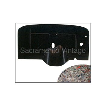 [00910-1] FIREWALL INSULATOR MOULDED ABS 1930-31