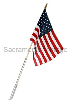 [09391-3] FLAG HOLDER- spring mount 1928-31 1 MOUNT 1 FLAG
