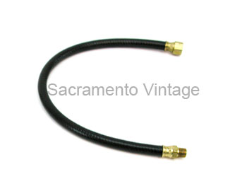 [07753] FLEXIBLE FUEL LINE- PU 1951-59 9 INCH PUMP TO MAIN LINE - FITS MOST- 1/2-20 and 18-27