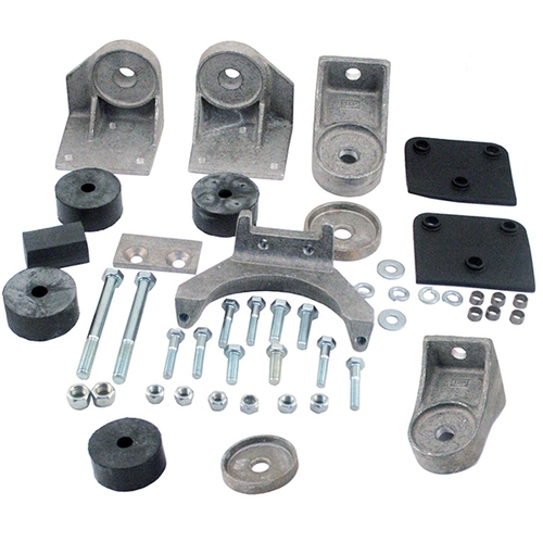 [00190] FLOAT A MOTOR REAR ENGINE MOUNT KIT-  ALUMINUM WITH HARDWARE  USA 1928-31