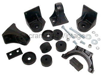 [00190-0] FLOAT-A-MOTOR REAR ENGINE MOUNT KIT- DUCTILE IRON WITH HARDWARE   1928-31