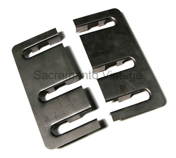 [04242] FLOORBOARD PEDAL TRIM- 1926-27 STAMPED STEEL