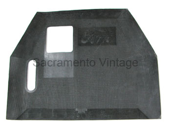 [04226] FLOORMAT- FRONT 1915-24 ROADSTER -TOURING BLACK 