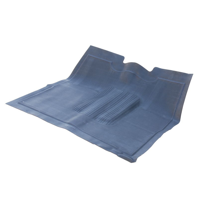[06421-3] FLOORMAT- PICKUP  BLACK  1935-37 PU* & 1938-47 PU - NO DIE CUT HOLES / TRIM TO FIT