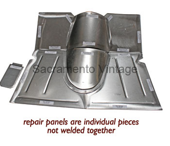 [FD-210] FLOORPAN - STOCK FIREWALL 40-47 PK