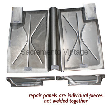 [FD-193] FLOORPAN- REAR 1935-36 SEDAN