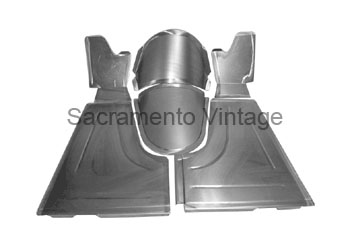 [FD-127] FLOORPAN-W/3in setback firewall 1933-34