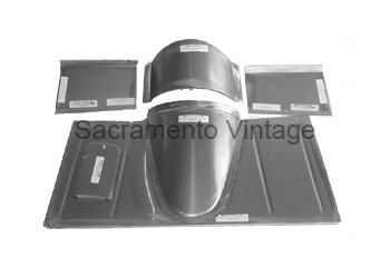 [FD-194] FLOORPAN-use w/setback firewall 1932 passenger