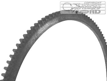 [00317] FLYWHEEL RING GEAR-  1928-48 PASSENGER / 1928-47 PU