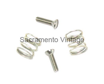 [00696] FOCUSING SCREWS & SPRINGS 1930-31 4 PCS