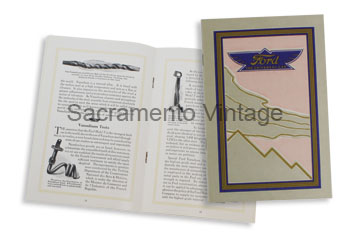 [09048] FORD THE UNIVERSAL CAR- 31 PAGES