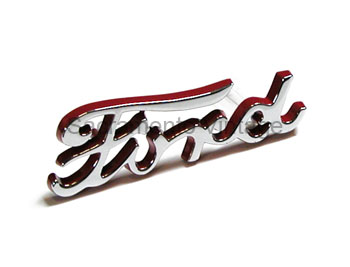 [06252] FORD- SCRIPT- 1940 DELUXE ON HOOD WITH RED EDGES
