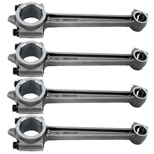 [03437-1] FORGED ROD SET WITH INSERTS- .010 NEW CONNECTING RODS (4) 1909-27