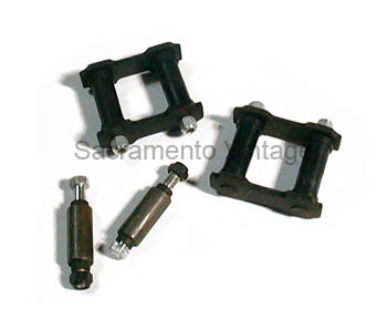 [07307-2] FRONT SHACKLE KIT COMPLETE 1957-60