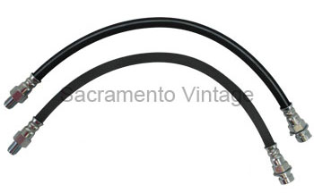 [05255-2] FRONT BRAKE HOSES (2) 1939-1948