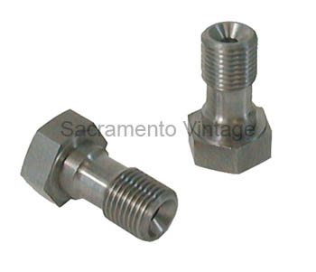 [05257-0] FRONT BRAKE LINE CONNECTOR BOLT 1939-48