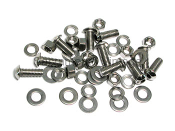 [08266-3] FRONT BUMPER BOLTS- button head 1953-56