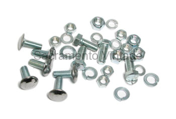 [08266-1] FRONT BUMPER CARRIAGE BOLTS - 1953-56  requires square hole