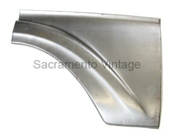 [08117-25] FRONT FENDER PANEL- rear/ L 25in 1961-66