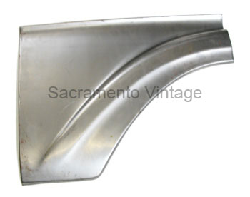 [08117-24] FRONT FENDER PANEL- rear/ R 25in 1961-66