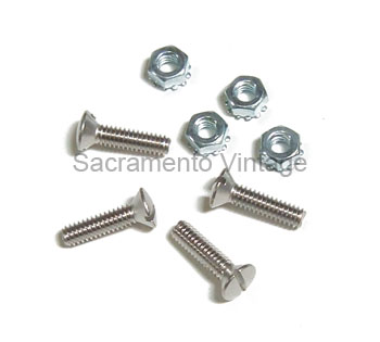 [06465-7] FRONT FENDER TO FRAME SCREWS 1932-34