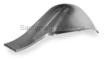 [01075-5] FRONT FENDER- steel LEFT plain 1930-31 19 gauge