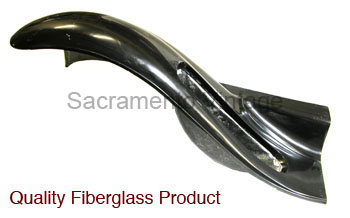 [10153-1] FRONT FENDER-(L) WELL&APRON 1930 - Fiberglass
