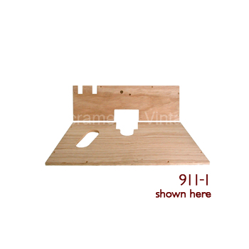 [00911] FRONT FLOORBOARD SET 1928-29 FRONT E-BRAKE BIRCH PLYWOOD 23/32