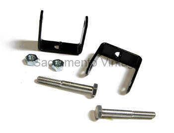 [03182] FRONT LEAF SPRING CLIPS- (2) 1916-27