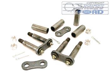 [00043-1] FRONT SHACKLE KIT- 1928-31 USA NICE REPLACEMENT DESIGN