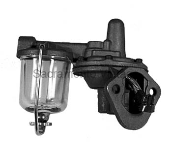[07765] FUEL PUMP V8 PU - CAR 1948-50 1/2-20 threads NO VACUUM PROVISION