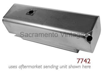 [07742] FUEL TANK - S/S use VDO sender 1953-55