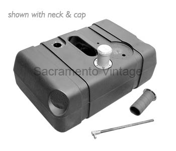 [07745-10] FUEL TANK BED MOUNT POLY 3IN NECK W/CAP
