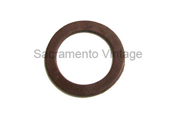 [00489-0] GAS CAP GASKET- treated leather 1930-31