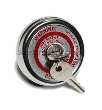 [07726] GAS CAP- LOCKING VENTED 1951-76 SHALLOW CAM